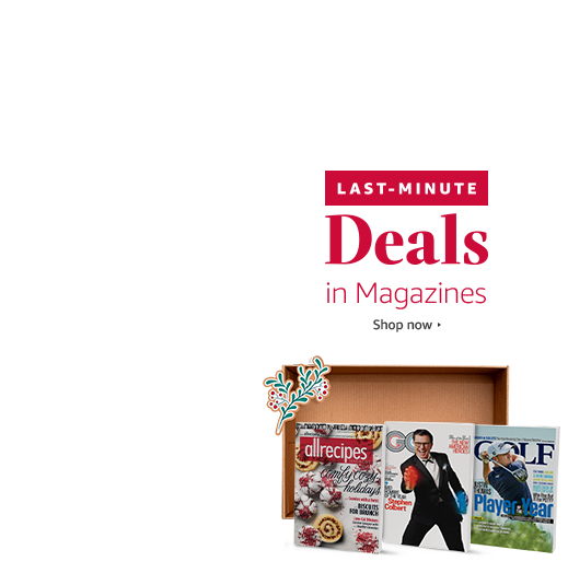 Learn more about Last Minute Deals in Magazines